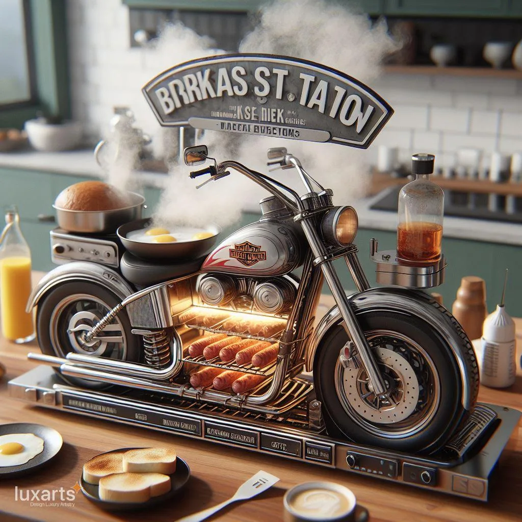 Start Your Day in Style: Harley Davidson-Inspired Breakfast Stations luxarts harley davidson breakfast stations 8 jpg