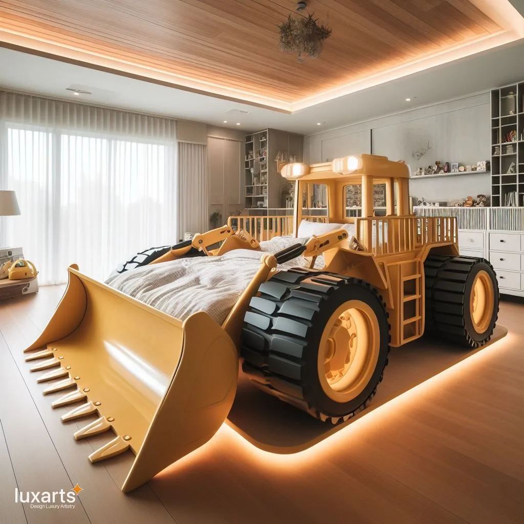 Constructing Dreams: Heavy Equipment Inspired Kids Beds for Little Builders