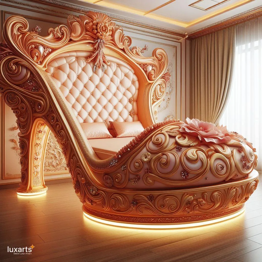 Sleep in Style: The Heel Shoe Shaped Bed luxarts heel shoe shaped bed 2 jpg