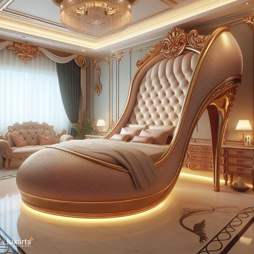Sleep in Style: The Heel Shoe Shaped Bed luxarts heel shoe shaped bed 3