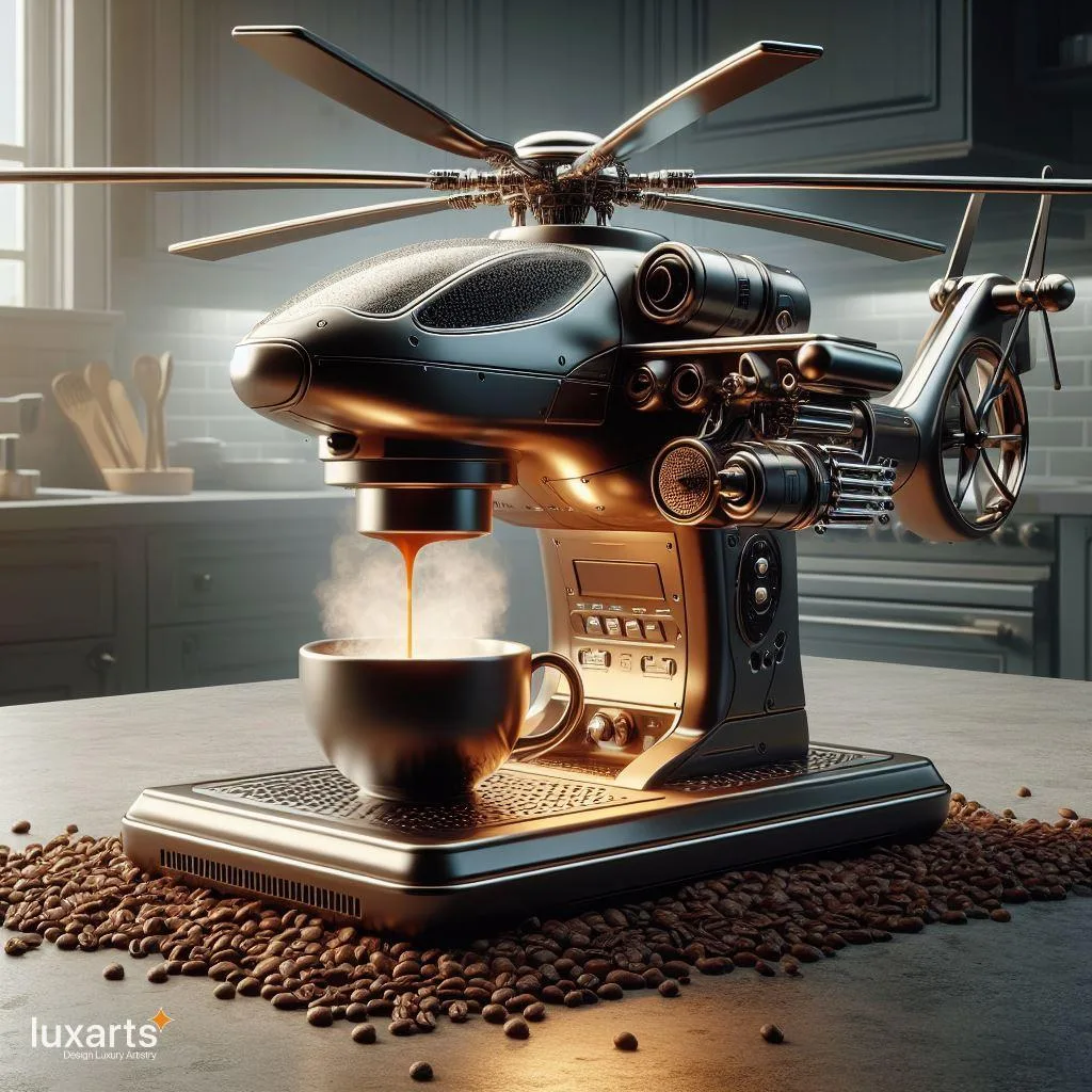Helicopter Shape Coffee Maker