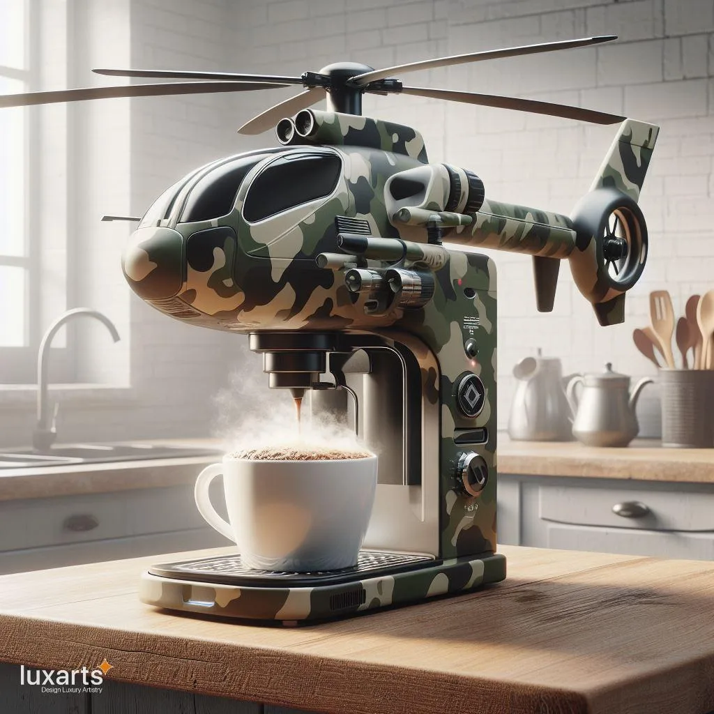 Helicopter Shape Coffee Maker