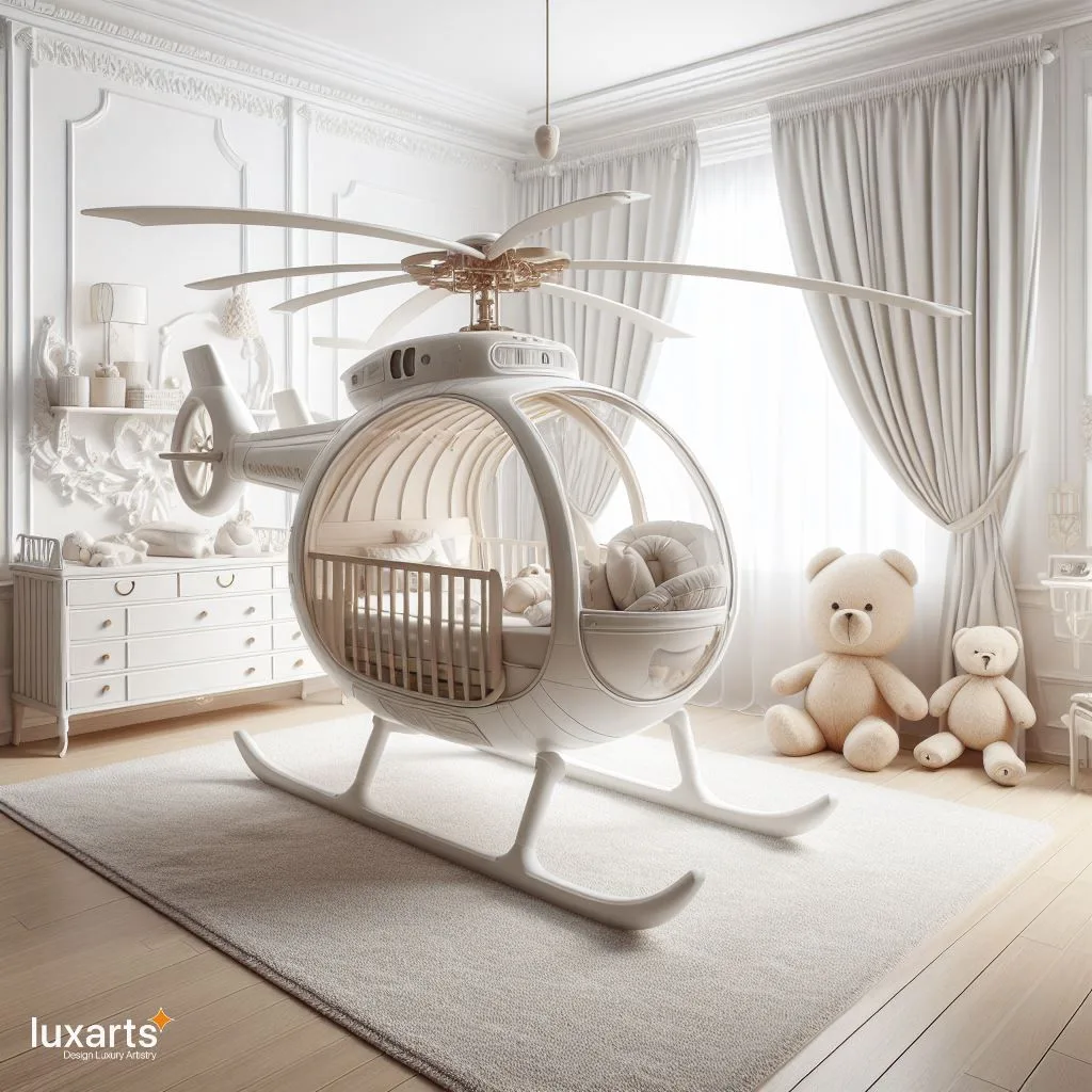 Up in the Clouds: Helicopter Themed Baby Cribs for Little Adventurers