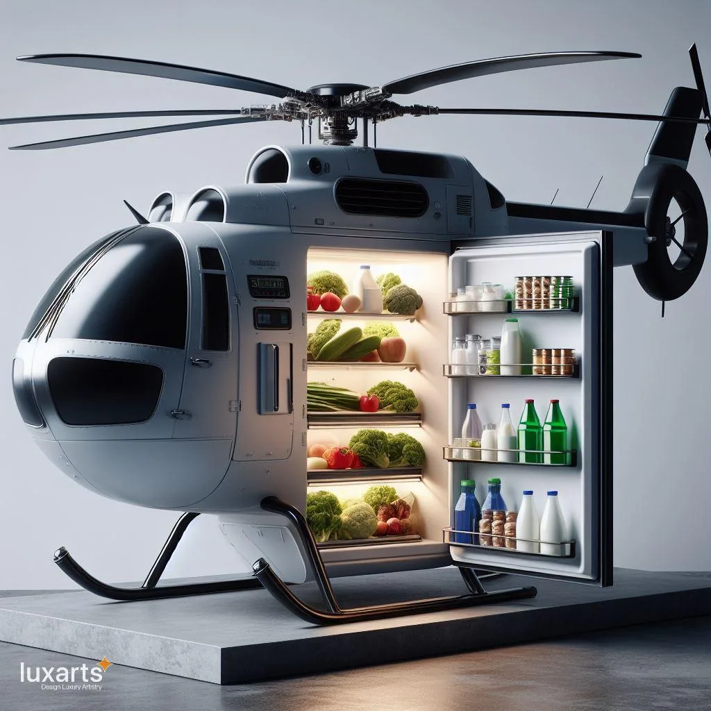 Helicopter Shape Refrigerator