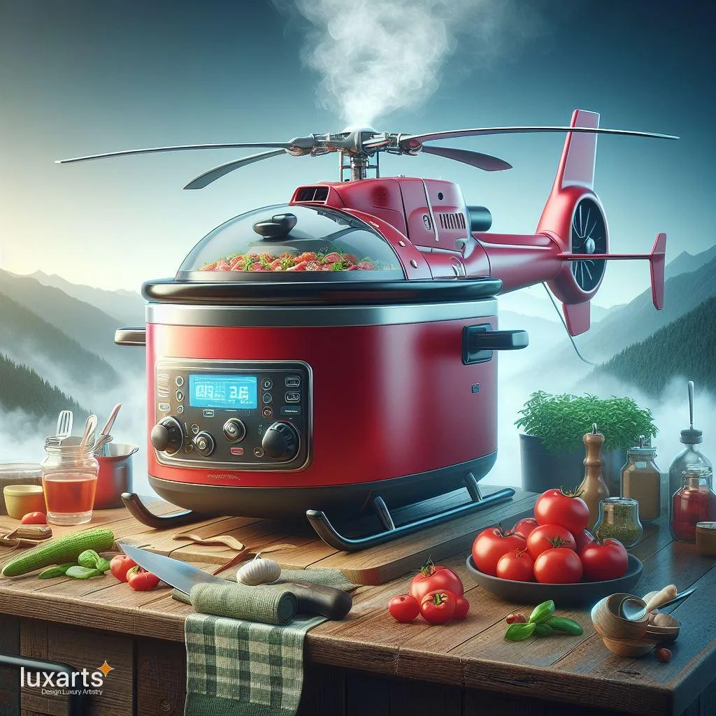 Helicopter Slow Cookers Where Taste Takes Flight in Style