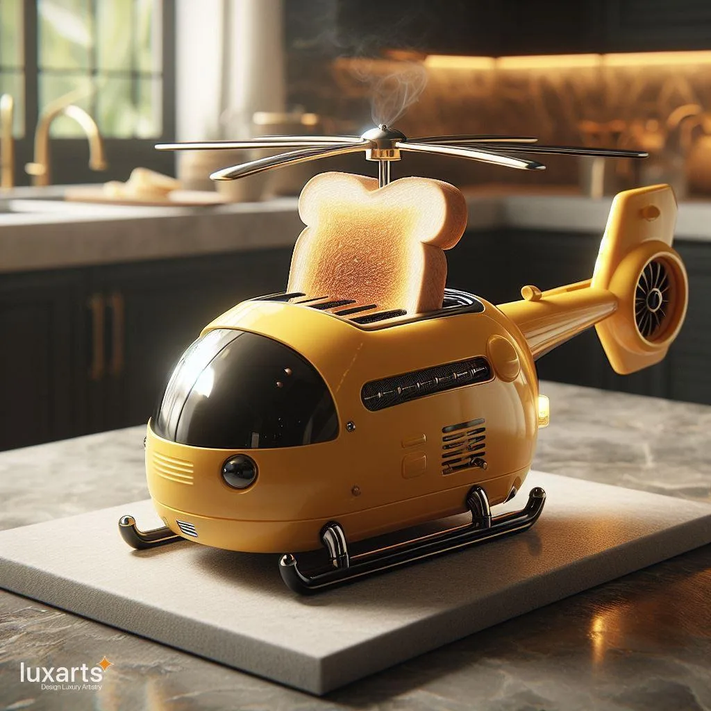 High Flying Breakfast: Helicopter Inspired Toaster luxarts helicopter toaster 2 jpg
