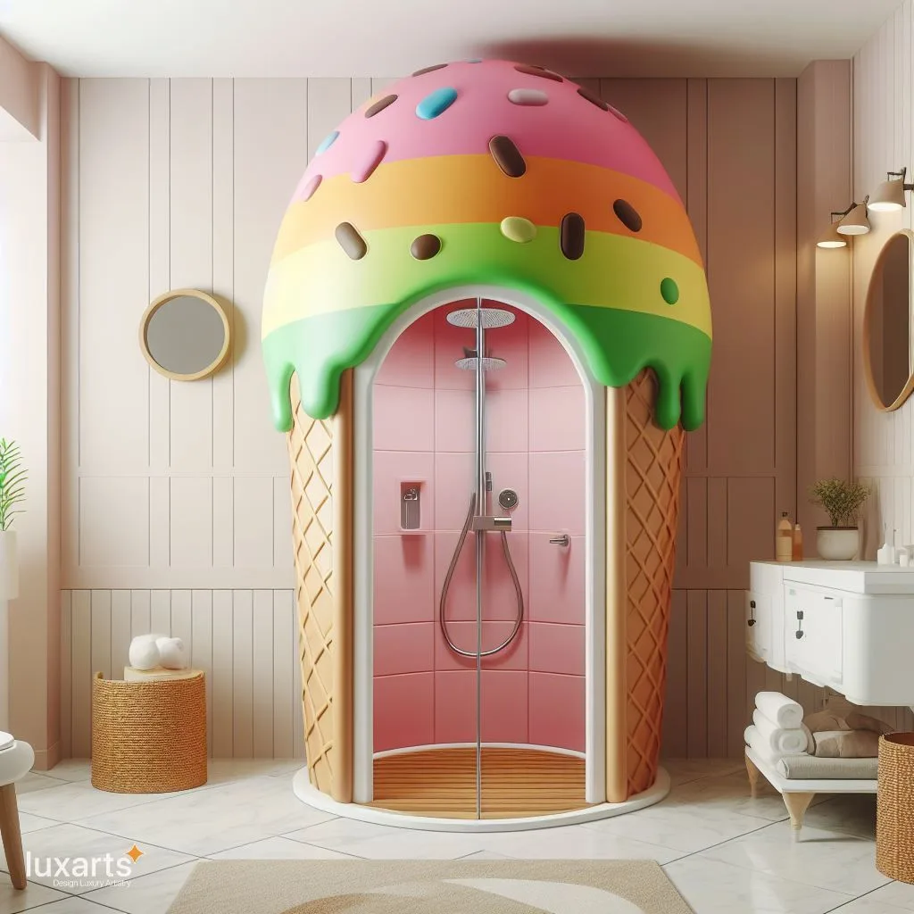 Ice Cream-Inspired Bathroom Decor: Sweeten Your Space luxarts ice cream inspired bathroom decor 0 jpg