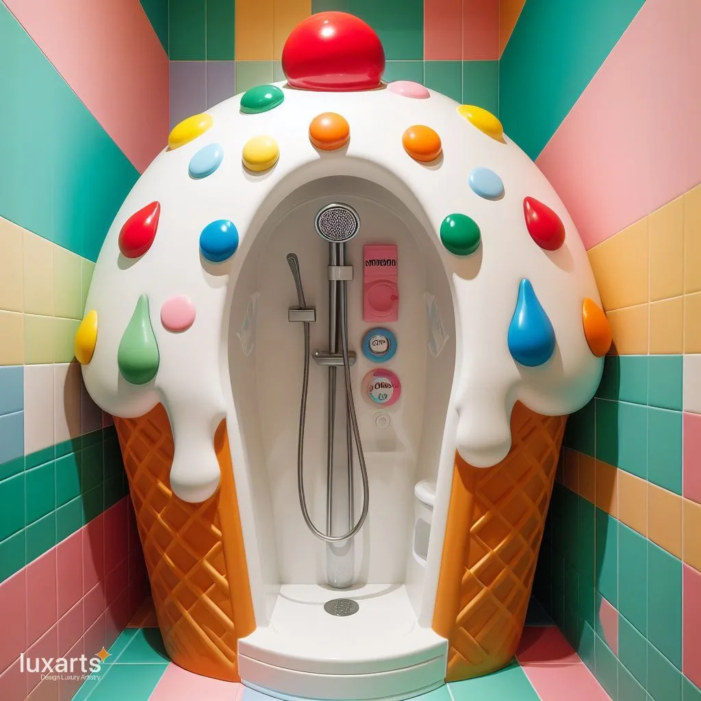 Ice Cream-Inspired Bathroom Decor: Sweeten Your Space luxarts ice cream inspired bathroom decor 2 jpg