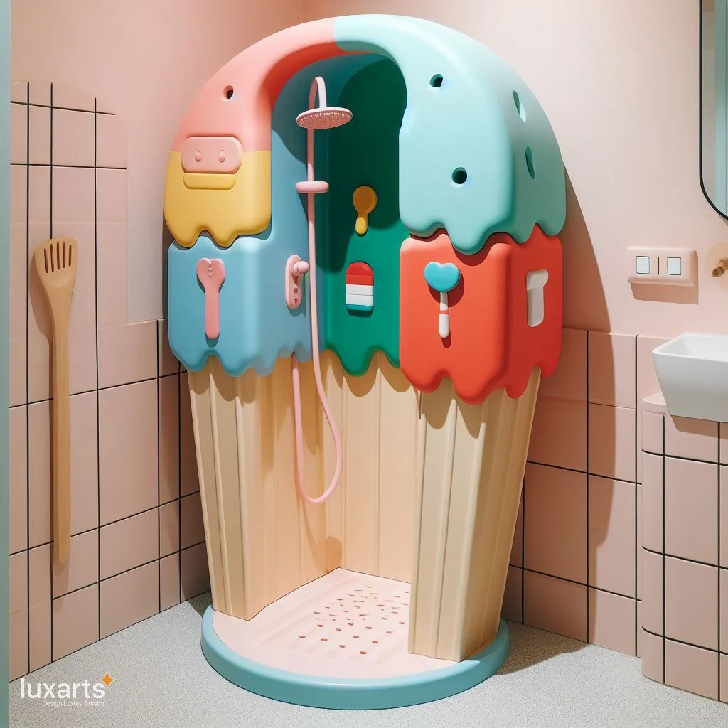 Ice Cream-Inspired Bathroom Decor: Sweeten Your Space luxarts ice cream inspired bathroom decor 3 jpg
