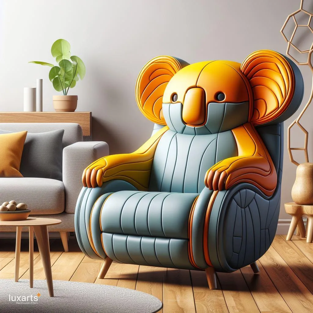 Sink into Comfort: Koala-Inspired Recliners for Cozy Relaxation luxarts koala inspired recliner 3 jpg