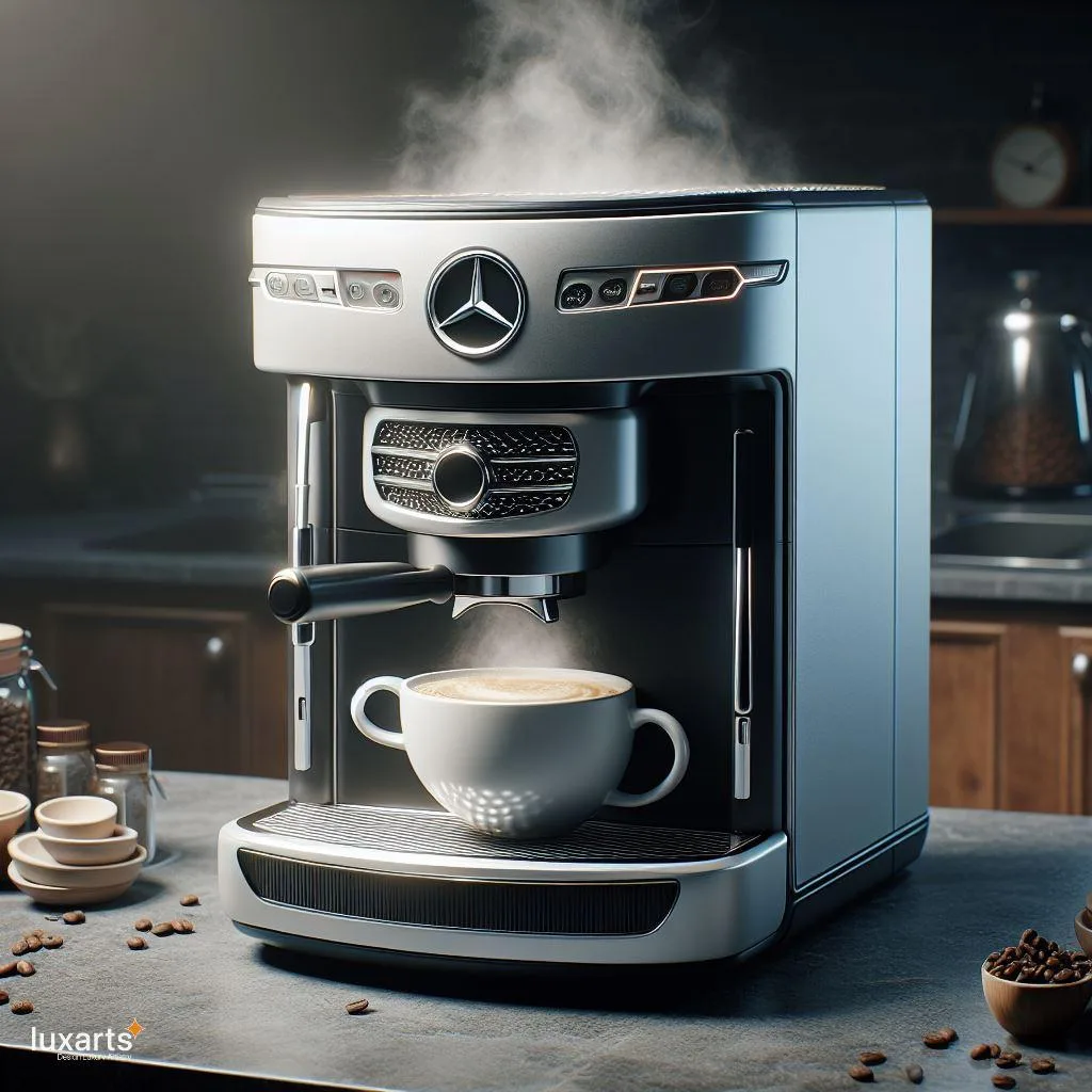 Rev Up Your Mornings: Mercedes-Inspired Coffee Maker for Luxury Brews luxarts mercedes inspired coffee maker 6 jpg