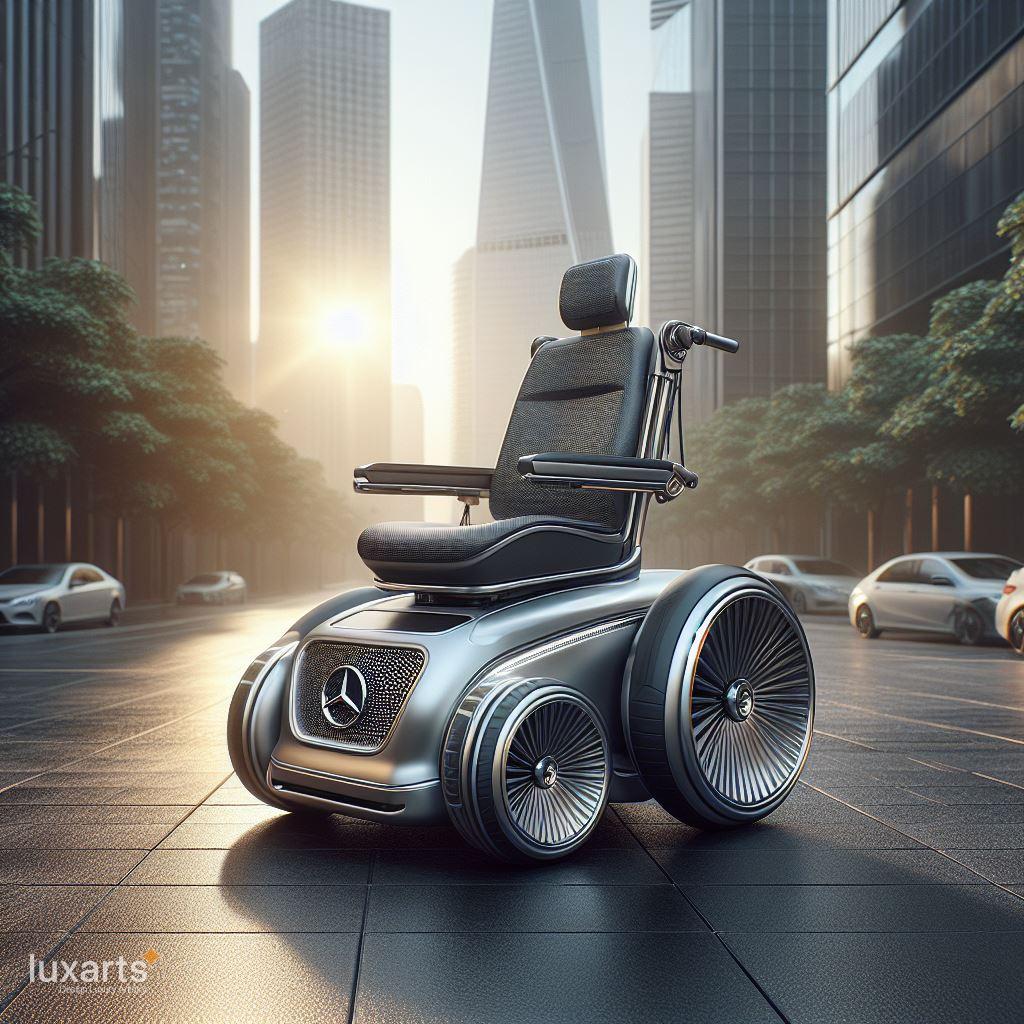 Drive in Comfort and Style: Mercedes-Inspired Electric Wheelchairs luxarts mercedes inspired electric wheelchair 0