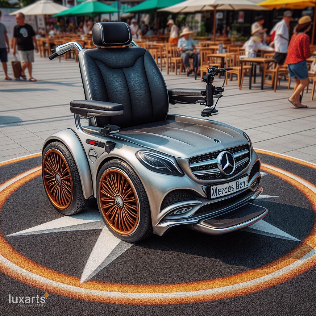 Drive in Comfort and Style: Mercedes-Inspired Electric Wheelchairs luxarts mercedes inspired electric wheelchair 2