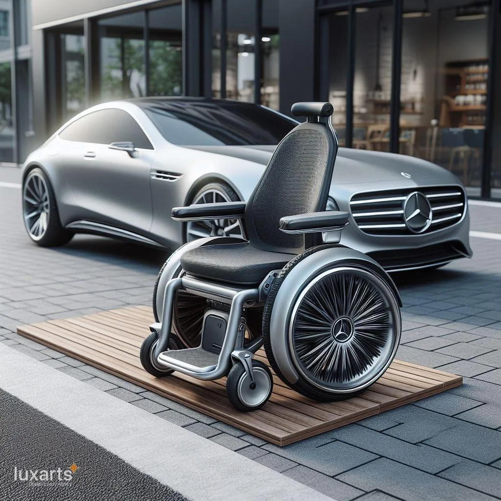 Drive in Comfort and Style: Mercedes-Inspired Electric Wheelchairs luxarts mercedes inspired electric wheelchair 3 jpg