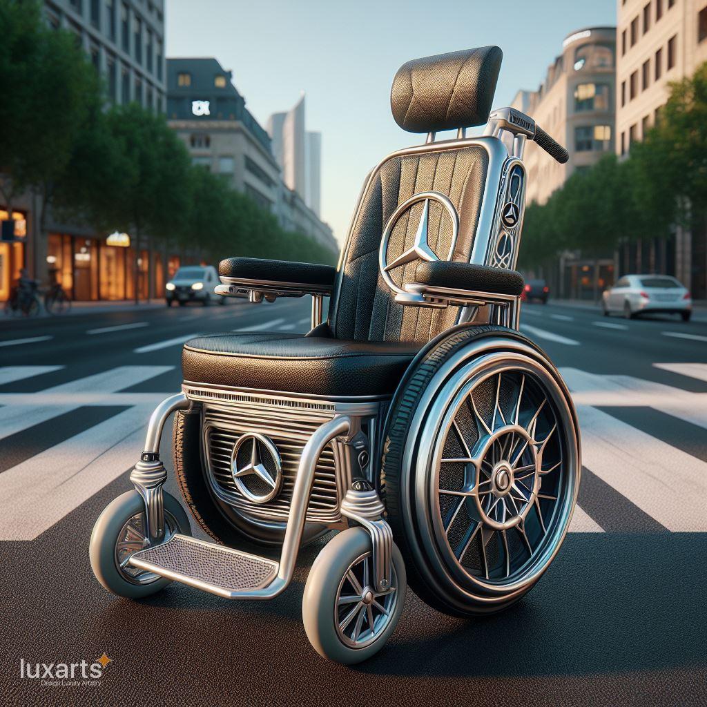 Drive in Comfort and Style: Mercedes-Inspired Electric Wheelchairs luxarts mercedes inspired electric wheelchair 4