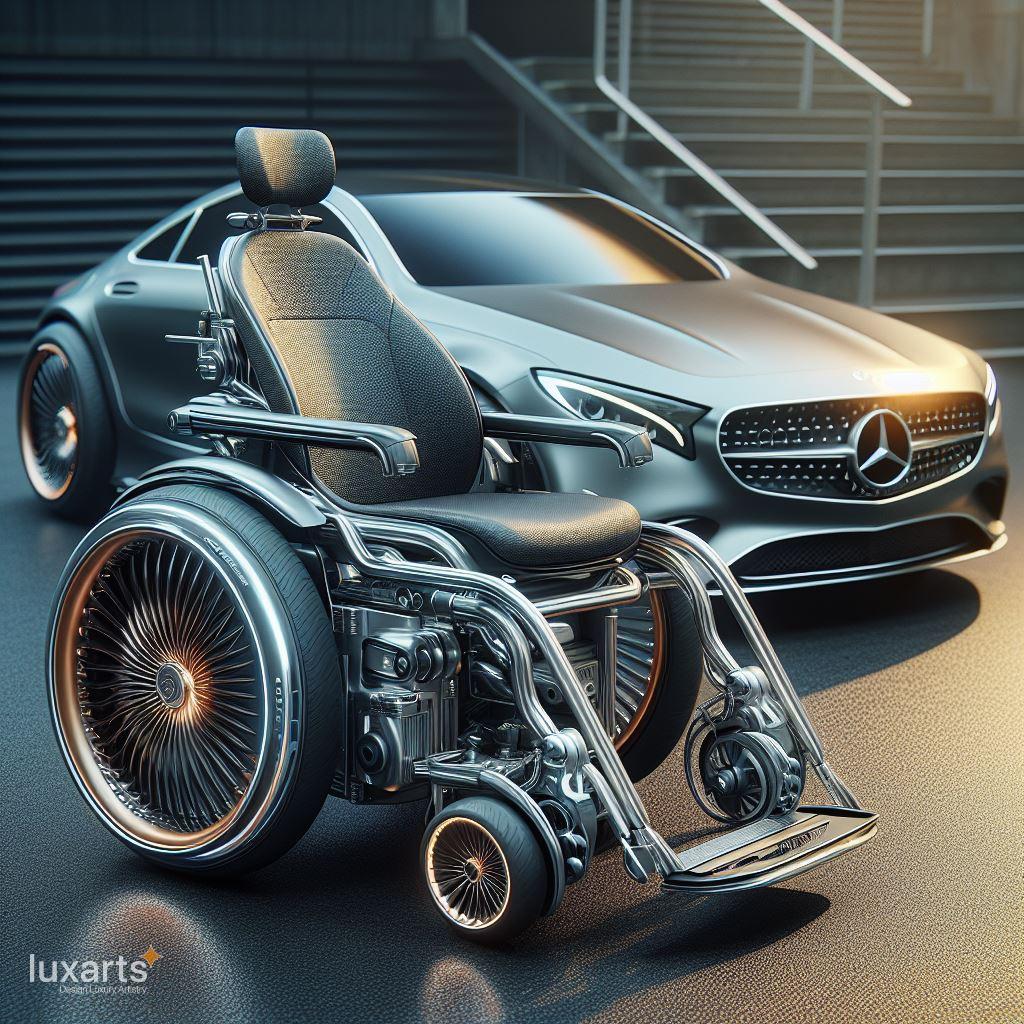 Drive in Comfort and Style: Mercedes-Inspired Electric Wheelchairs luxarts mercedes inspired electric wheelchair 8
