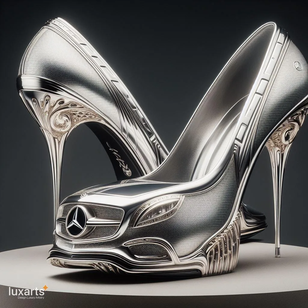 Step into Luxury: Mercedes-Inspired Heels for the Fashion Elite luxarts mercedes inspired heels 1 jpg