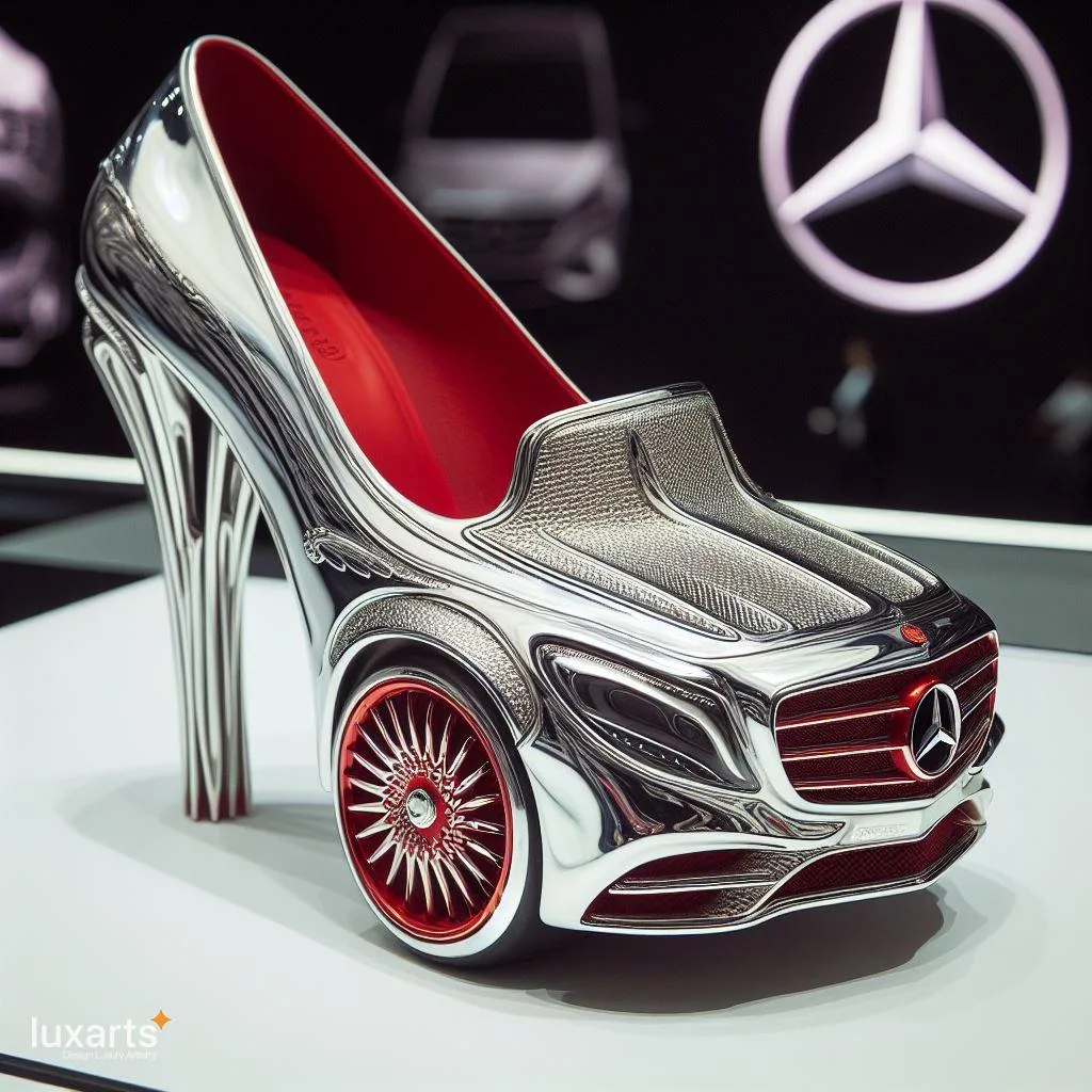 Step into Luxury: Mercedes-Inspired Heels for the Fashion Elite luxarts mercedes inspired heels 3 jpg