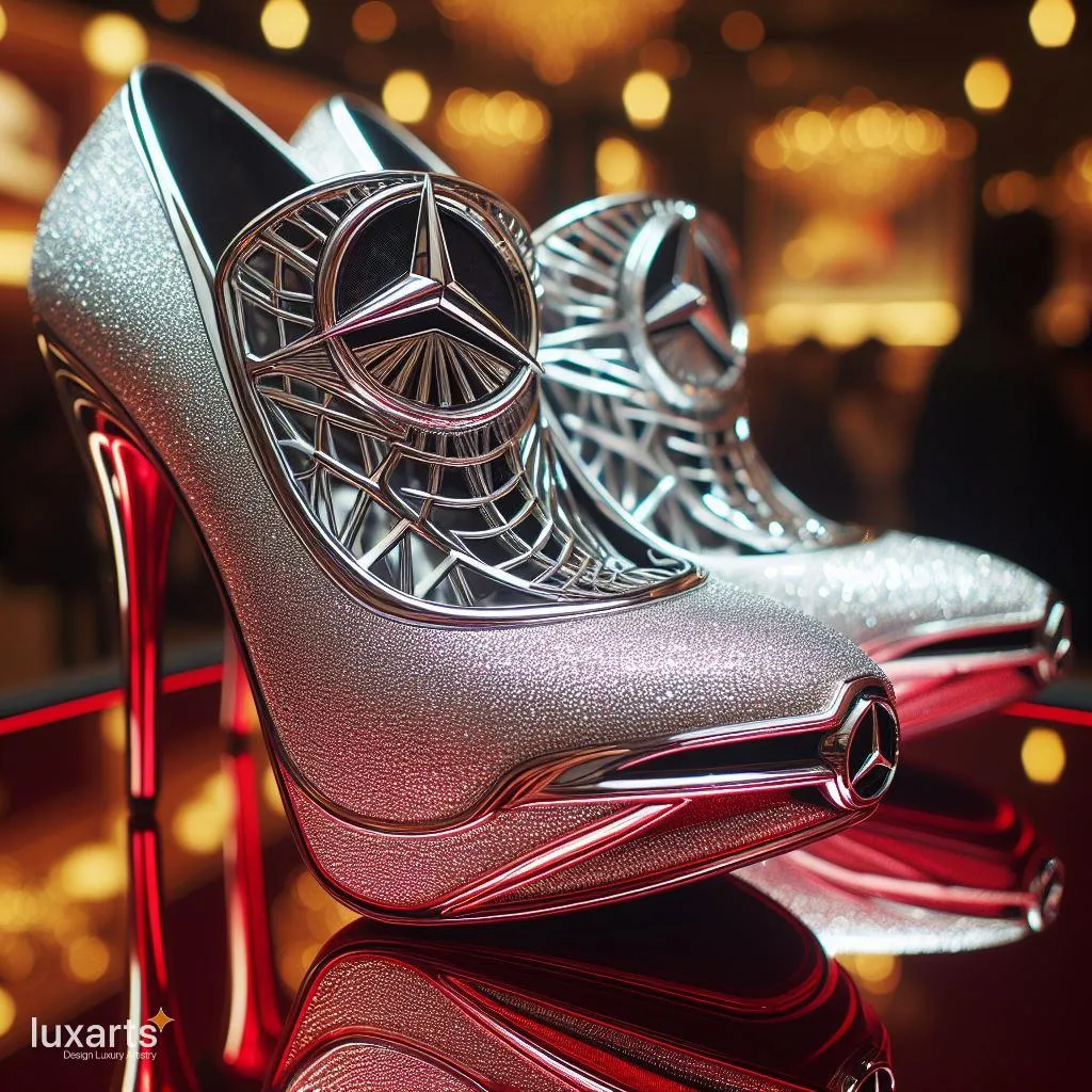Step into Luxury: Mercedes-Inspired Heels for the Fashion Elite luxarts mercedes inspired heels 4 jpg