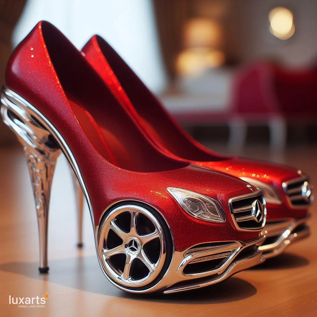 Step into Luxury: Mercedes-Inspired Heels for the Fashion Elite luxarts mercedes inspired heels 6 jpg
