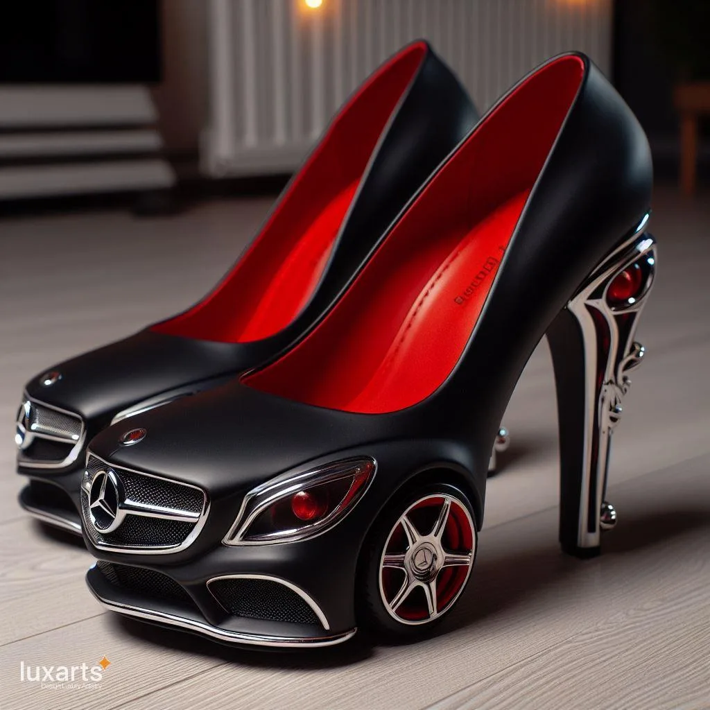 Step into Luxury: Mercedes-Inspired Heels for the Fashion Elite luxarts mercedes inspired heels 7 jpg