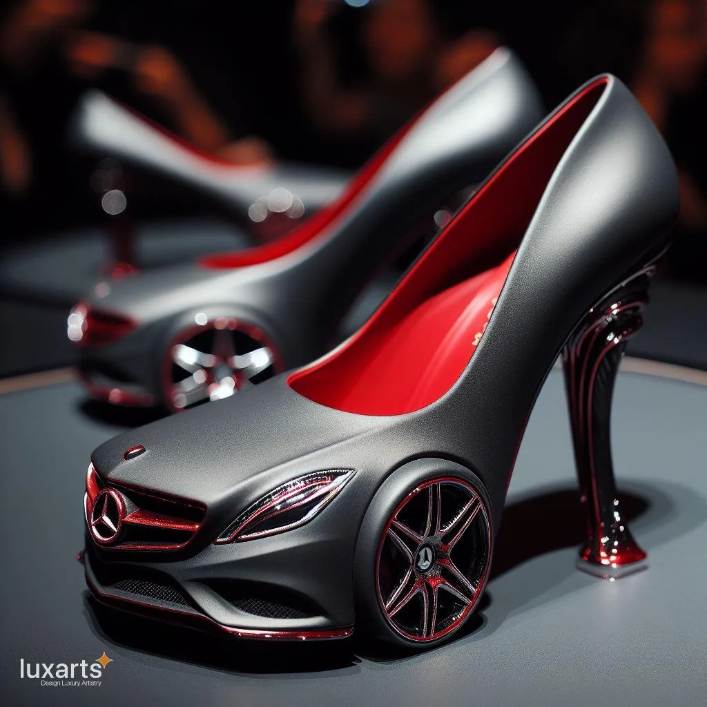 Step into Luxury: Mercedes-Inspired Heels for the Fashion Elite luxarts mercedes inspired heels 8 jpg