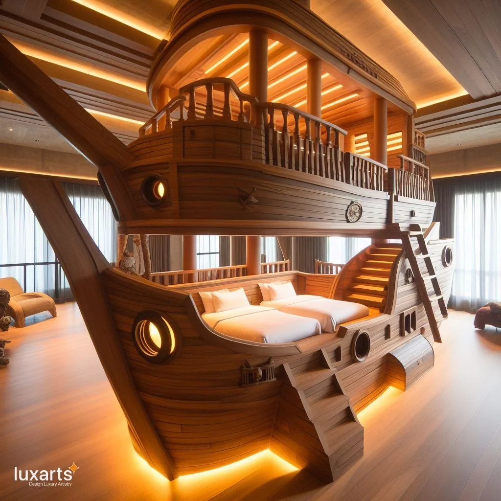 Pirate Ship Bunk Bed: Aye Aye, Captain! Bedtime Adventures Await