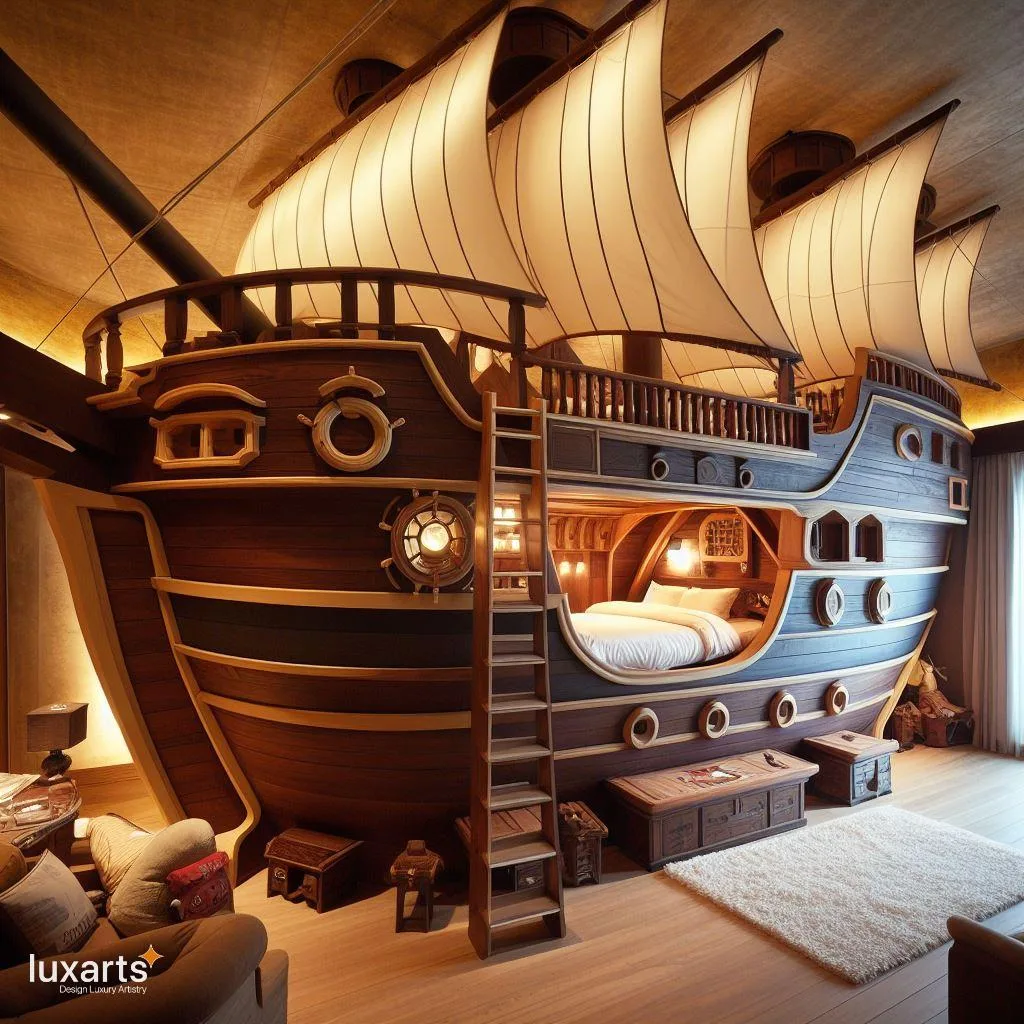 Pirate Ship Bunk Bed: Aye Aye, Captain! Bedtime Adventures Await