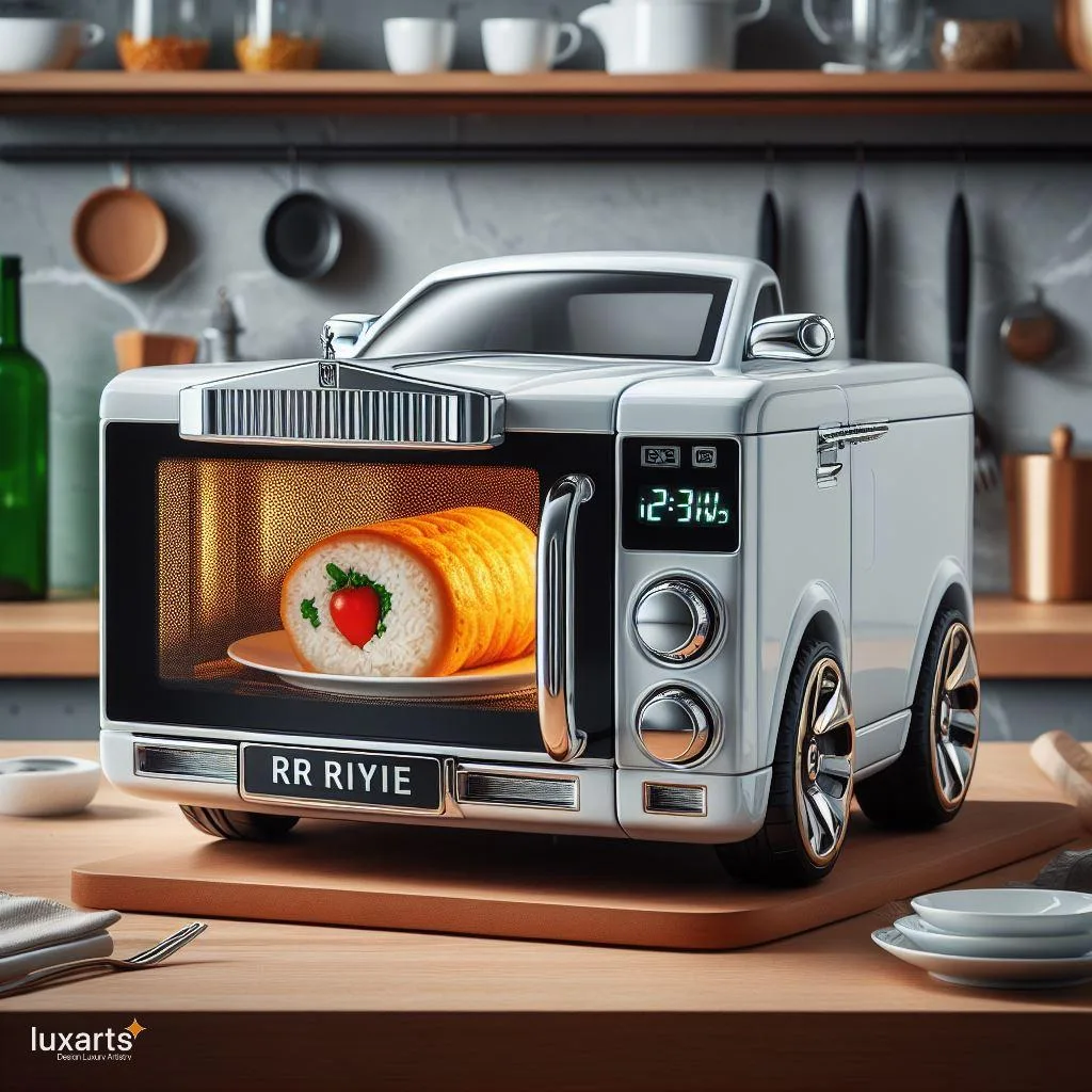 Luxury in the Kitchen: Rolls Royce Inspired Microwave Oven luxarts rolls royce inspired microwave 1 jpg