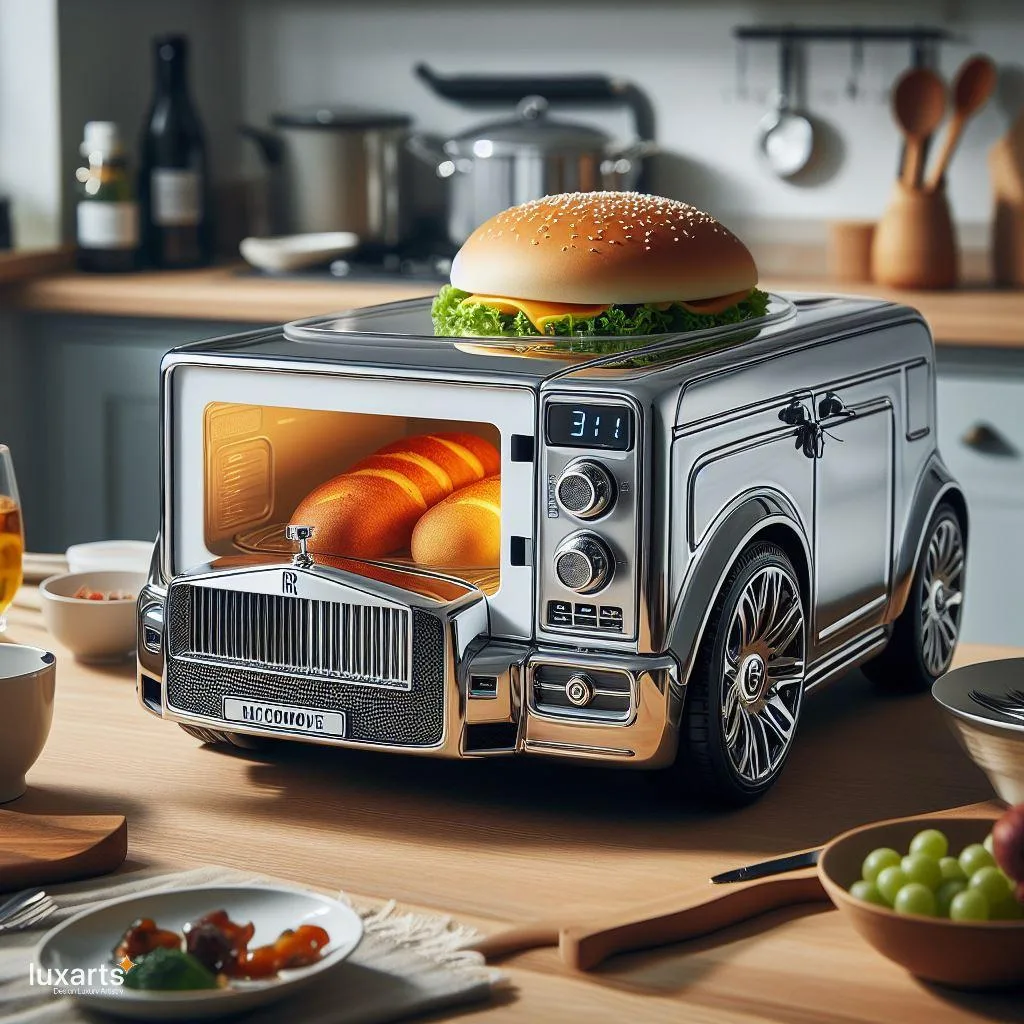 Luxury in the Kitchen: Rolls Royce Inspired Microwave Oven luxarts rolls royce inspired microwave 2 jpg