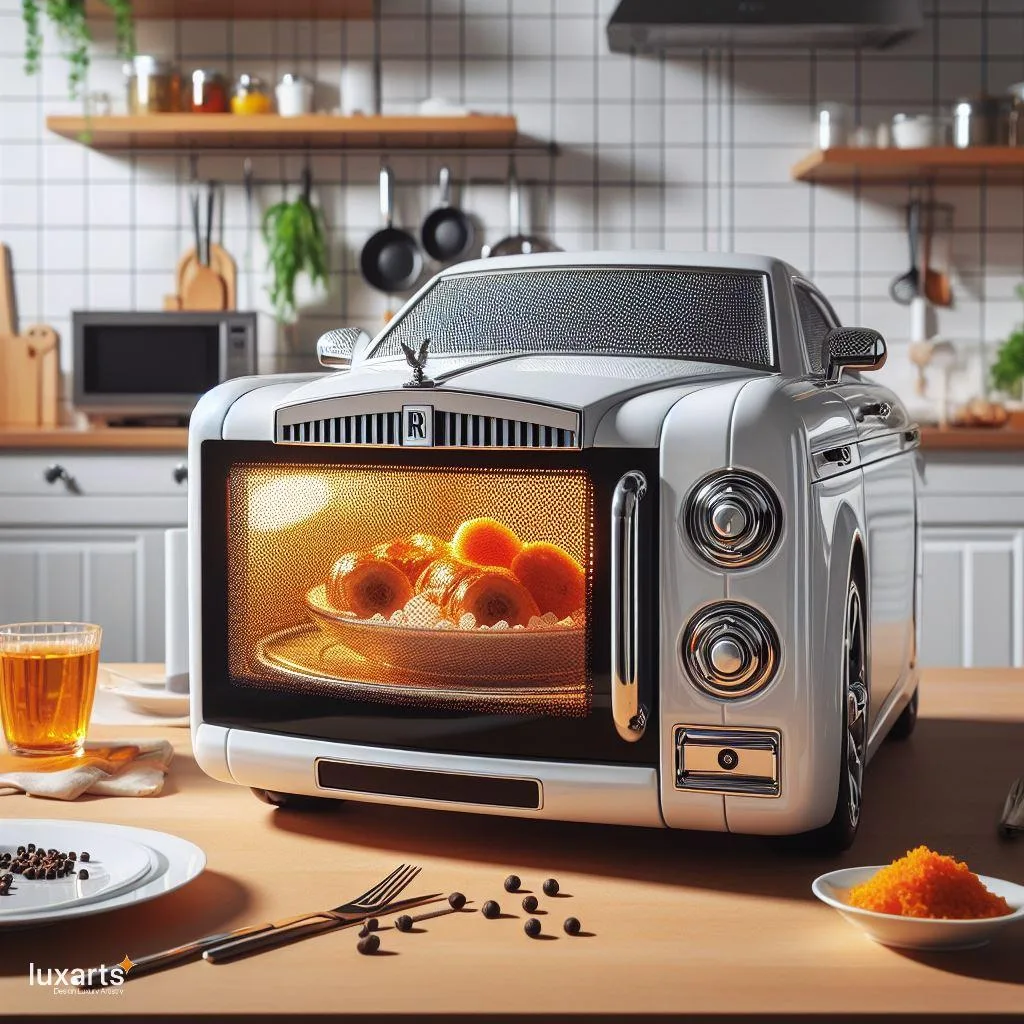Luxury in the Kitchen: Rolls Royce Inspired Microwave Oven luxarts rolls royce inspired microwave 3 jpg