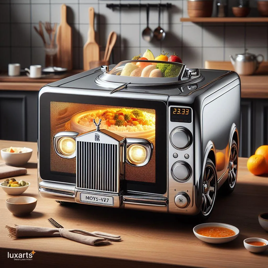 Luxury in the Kitchen: Rolls Royce Inspired Microwave Oven luxarts rolls royce inspired microwave 4 jpg