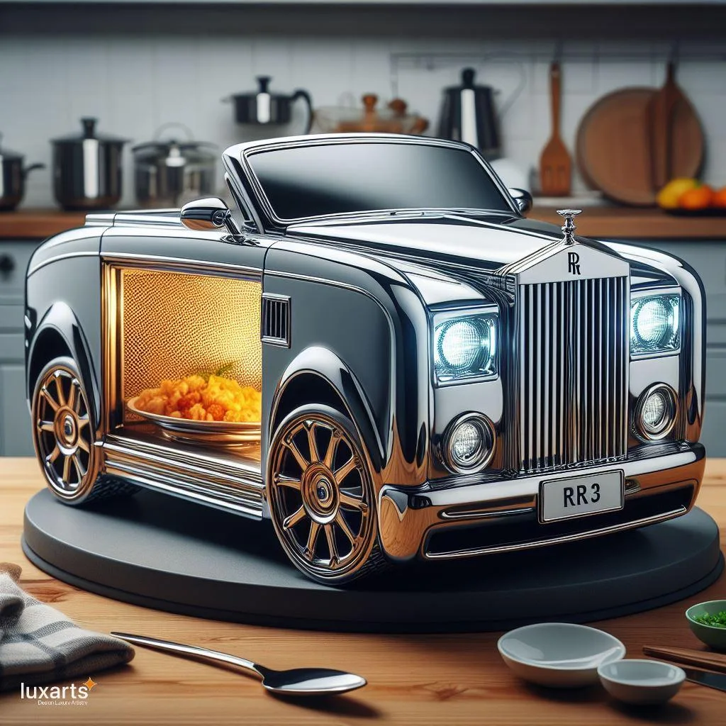 Luxury in the Kitchen: Rolls Royce Inspired Microwave Oven luxarts rolls royce inspired microwave 6 jpg