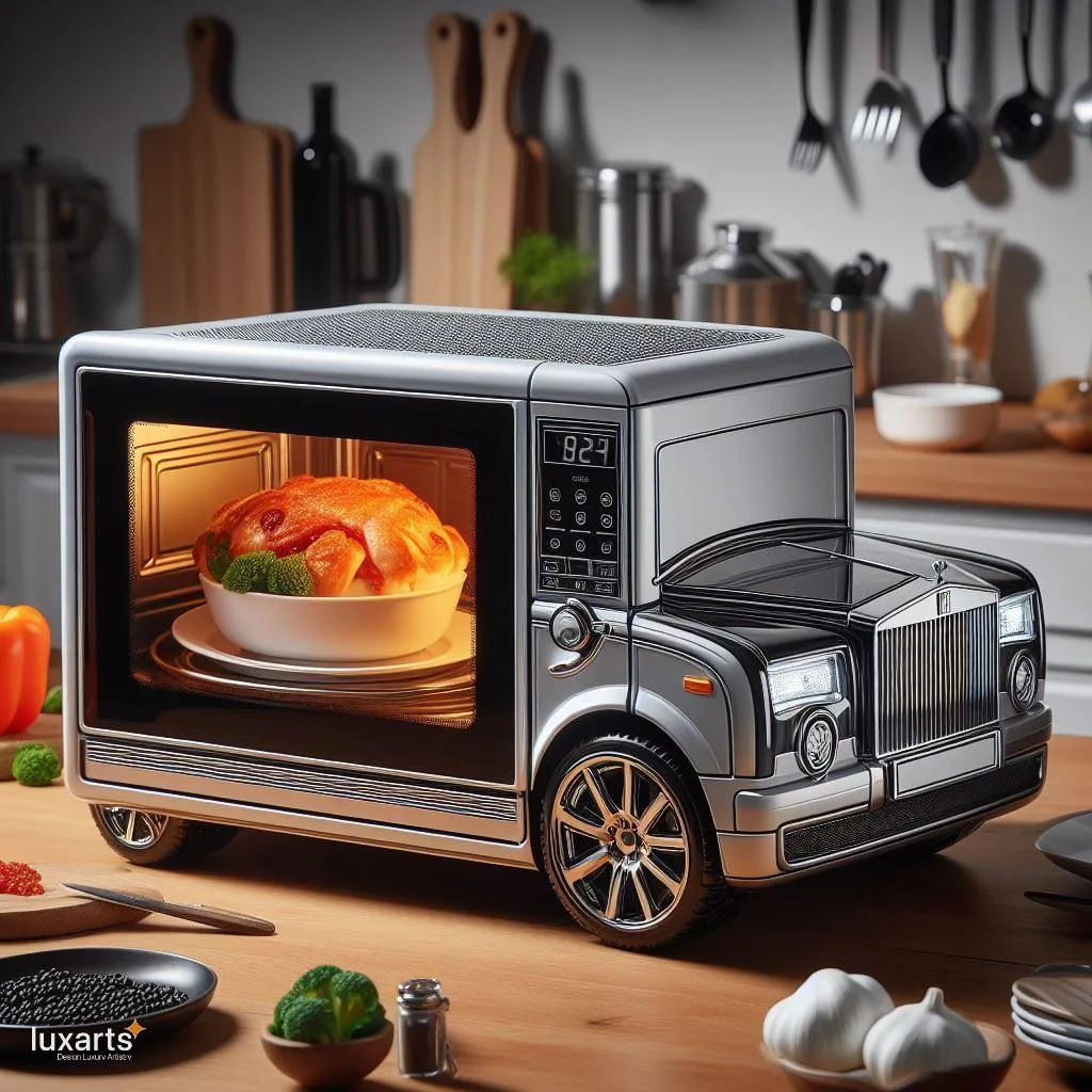 Luxury in the Kitchen: Rolls Royce Inspired Microwave Oven luxarts rolls royce inspired microwave 7 jpg