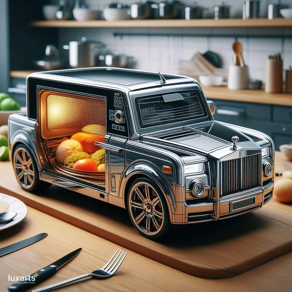 Luxury in the Kitchen: Rolls Royce Inspired Microwave Oven luxarts rolls royce inspired microwave 8 jpg