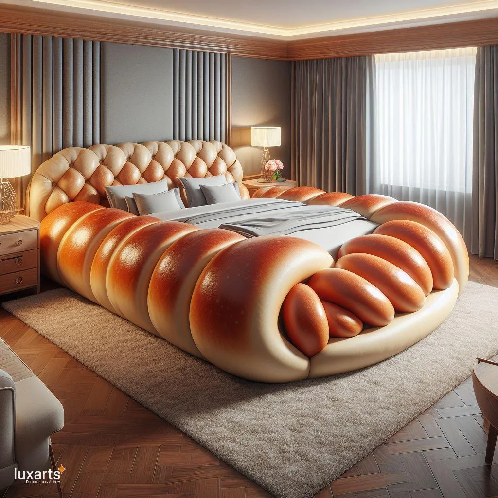 Indulge in Comfort: Sausage Roll-Inspired Bed for Deliciously Cozy Nights luxarts sausage roll inspired bed 0 jpg