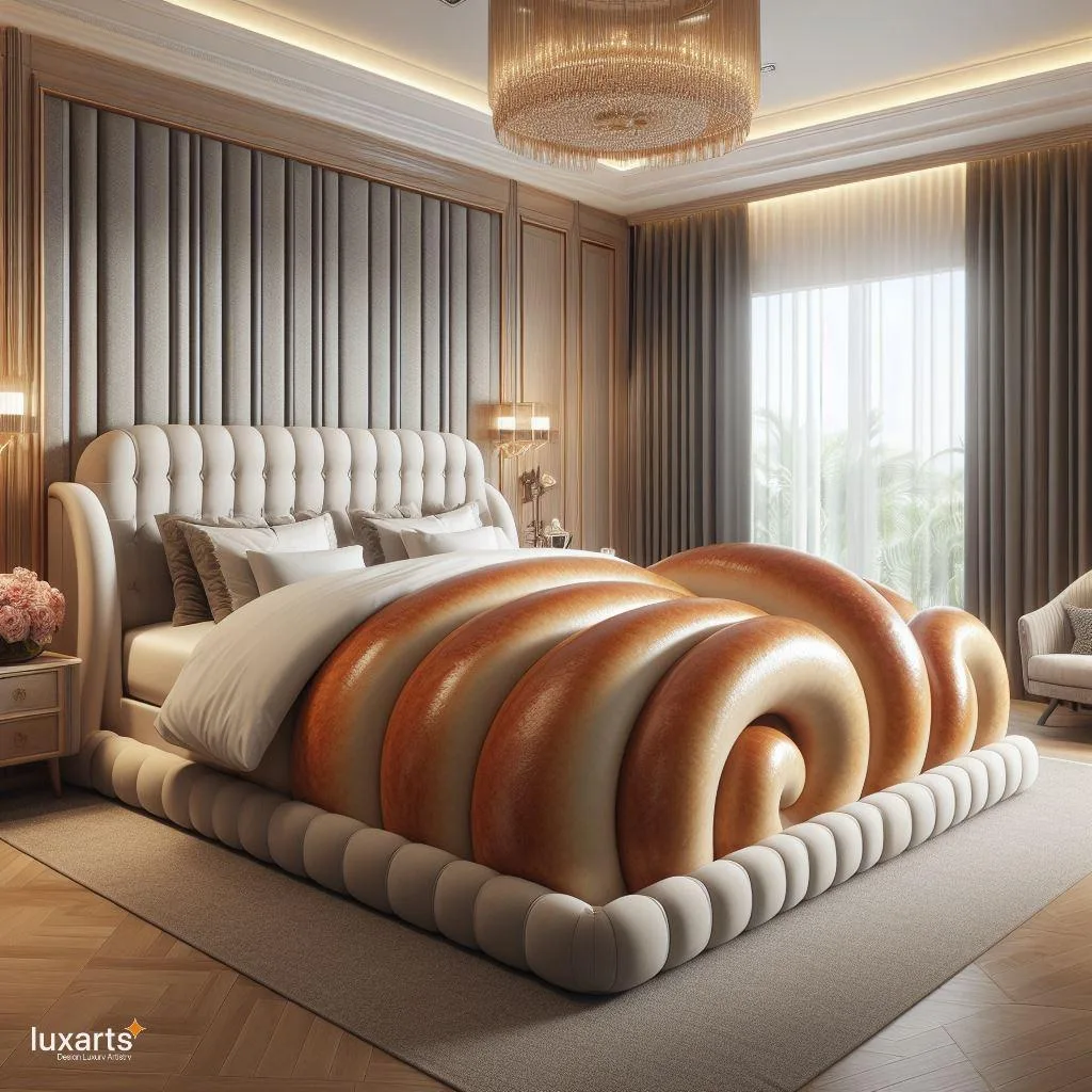Indulge in Comfort: Sausage Roll-Inspired Bed for Deliciously Cozy Nights luxarts sausage roll inspired bed 2 jpg