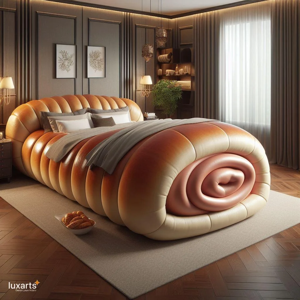 Indulge in Comfort: Sausage Roll-Inspired Bed for Deliciously Cozy Nights luxarts sausage roll inspired bed 9 jpg