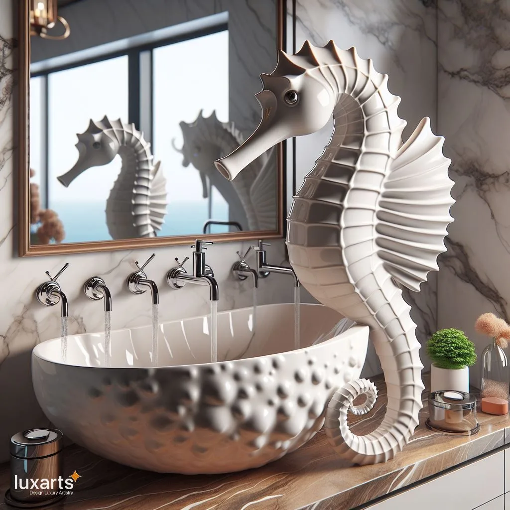 Ocean Elegance: Transform Your Bathroom with Sea Creature Inspired Sinks