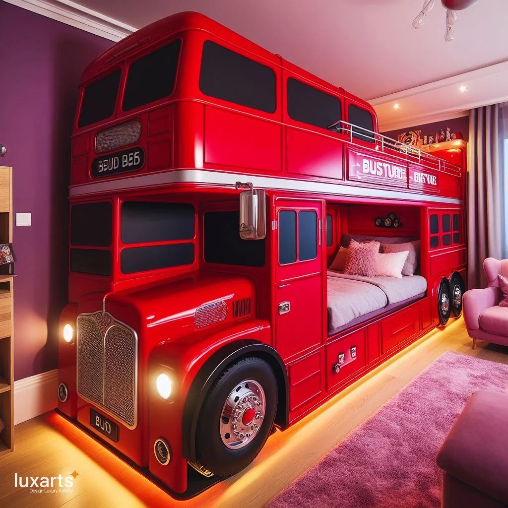 Rev Up Your Bedroom: Semi-Truck-Inspired Bunk Beds luxarts semi truck bunk beds 13 jpg