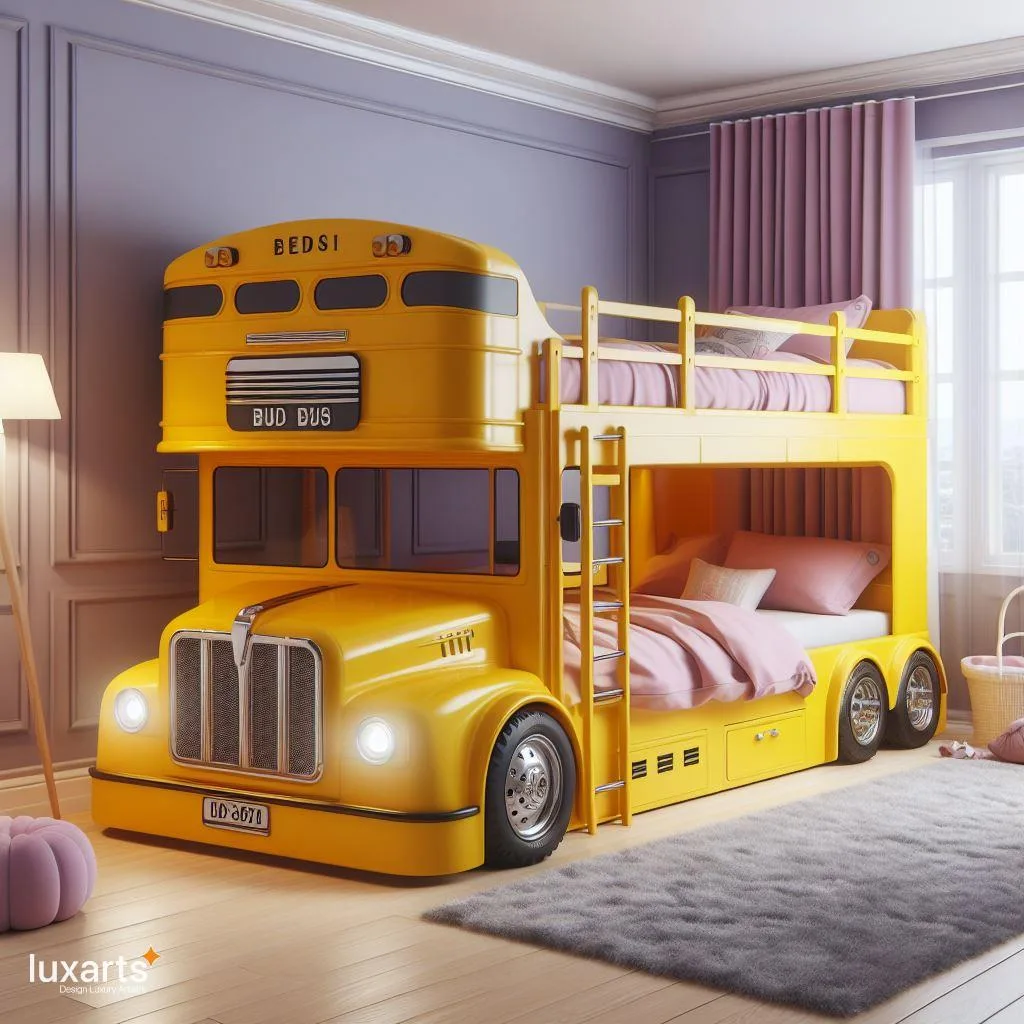 Rev Up Your Bedroom: Semi-Truck-Inspired Bunk Beds luxarts semi truck bunk beds 8 1 jpg