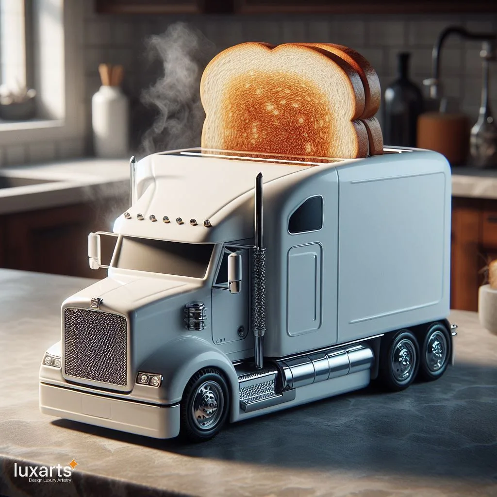 Toasting Adventures: Semi Truck Shaped Toaster Adds Fun to Your Kitchen