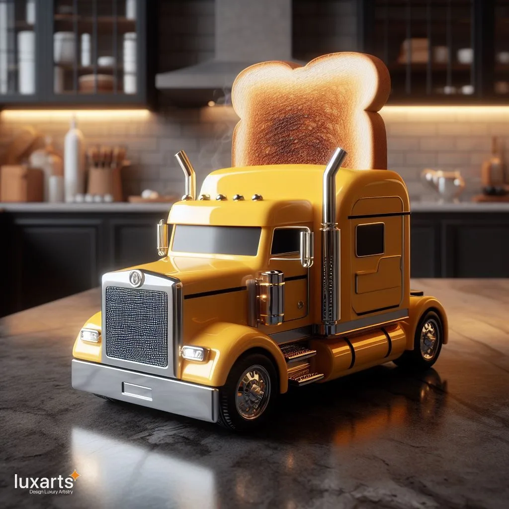 Toasting Adventures: Semi Truck Shaped Toaster Adds Fun to Your Kitchen