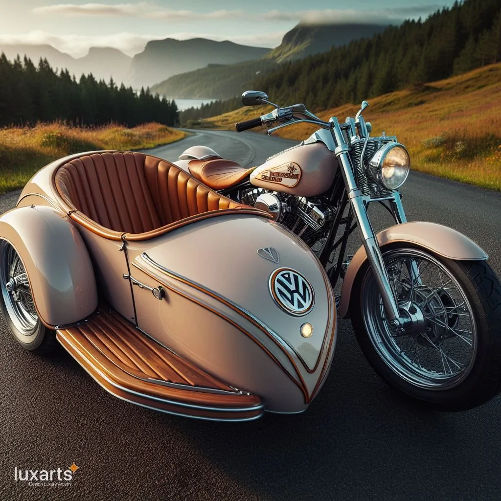Harley Davidson and Volkswagen Sidecar: Cruising in Style luxarts sidecar vw x harley davidson 0 jpg