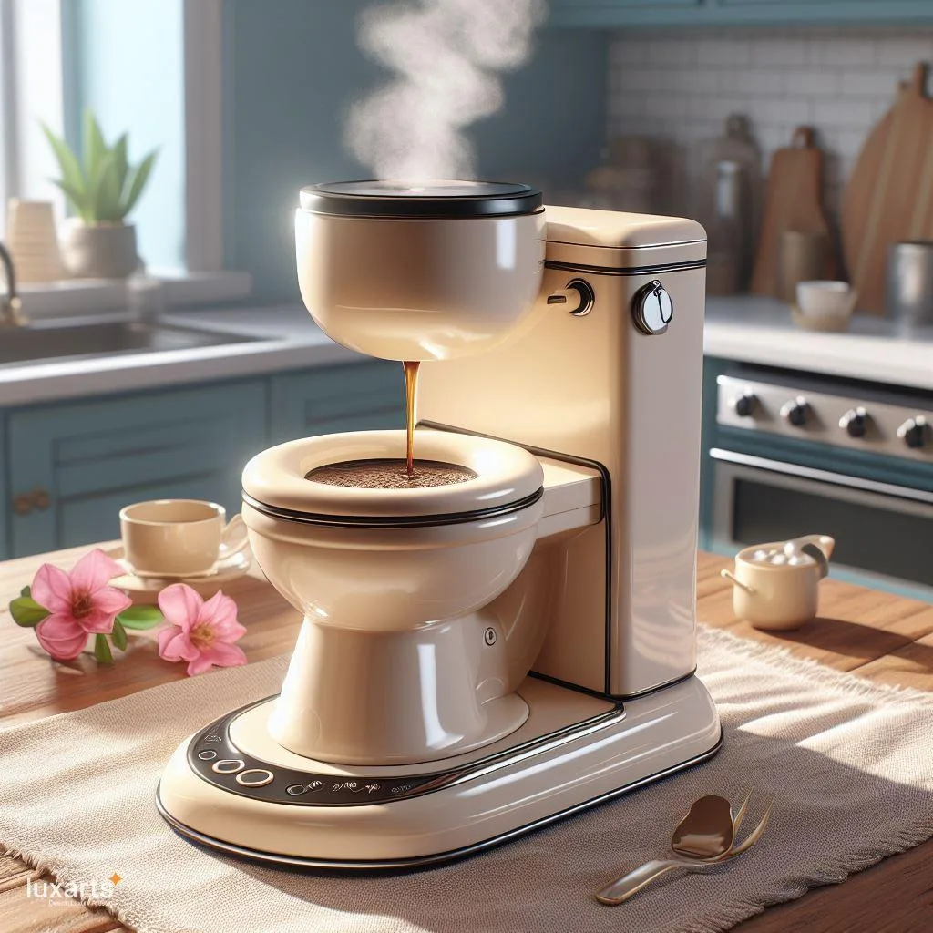 Flushed with Flavor: Toilet-Inspired Coffee Maker for a Unique Brew Experience