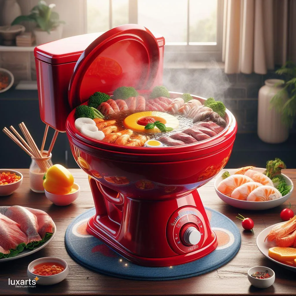 Toilet-Inspired Electric Hot Pots: Quirky Design, Hot Cuisine