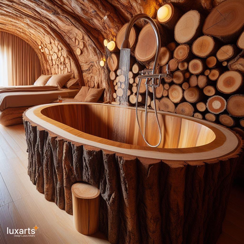 Naturally Relaxing: Tree Trunk Baths for a Serene Bathing Experience