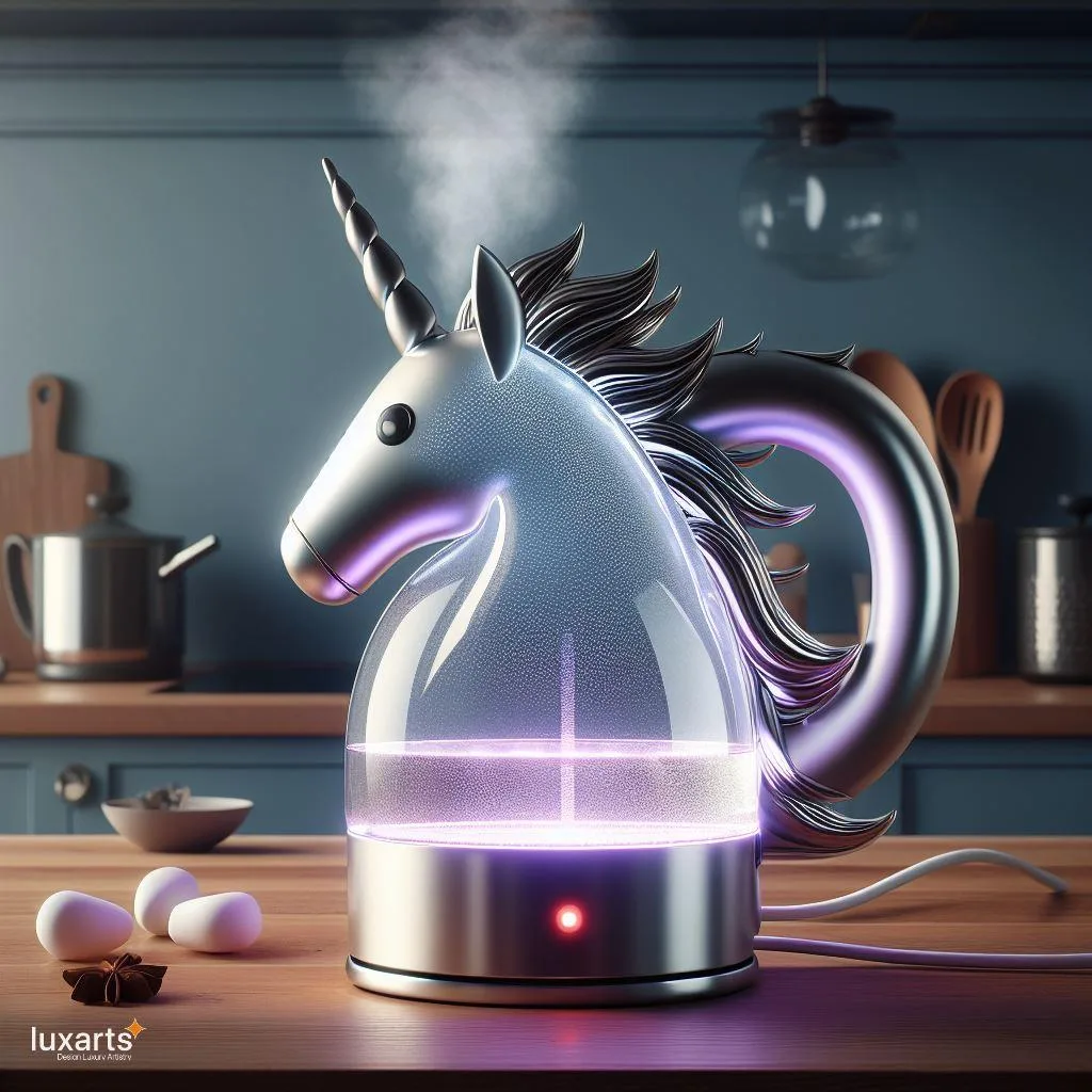 Whimsical Whistling: Unicorn-Inspired Kettle for Enchanting Tea Time luxarts unicorn inspired kettle 2 jpg