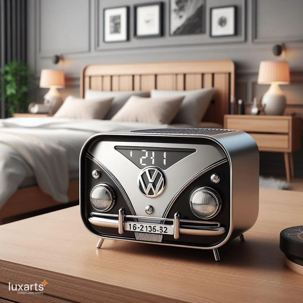 Start Your Day with Style: Volkswagen Inspired Alarm Clocks luxarts volkswagen alarm clock 0 jpg