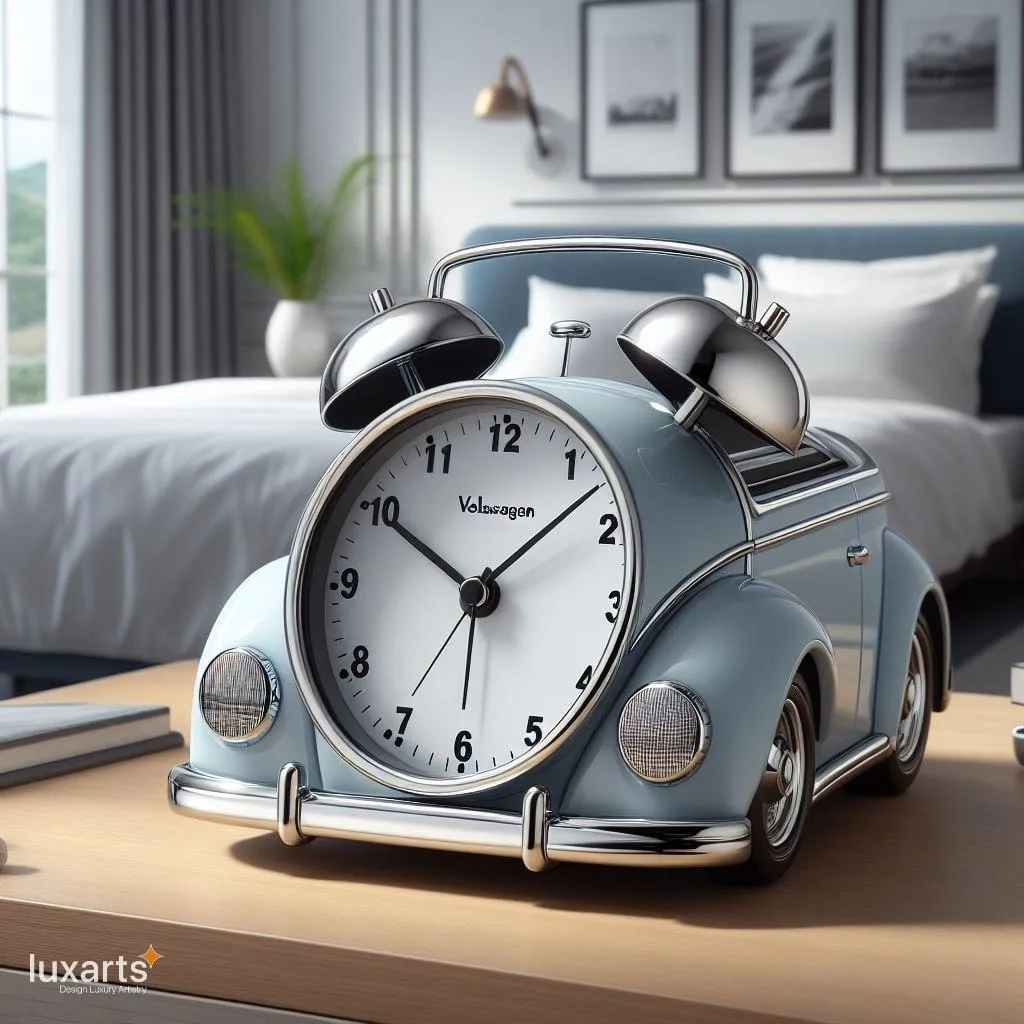 Start Your Day with Style: Volkswagen Inspired Alarm Clocks luxarts volkswagen alarm clock 3 jpg